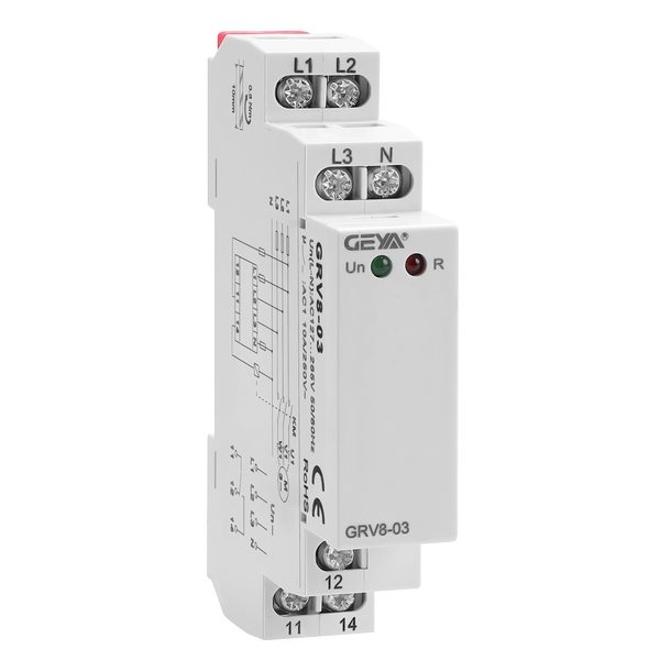 GRV8-03至08系列三相电压监控继电器
